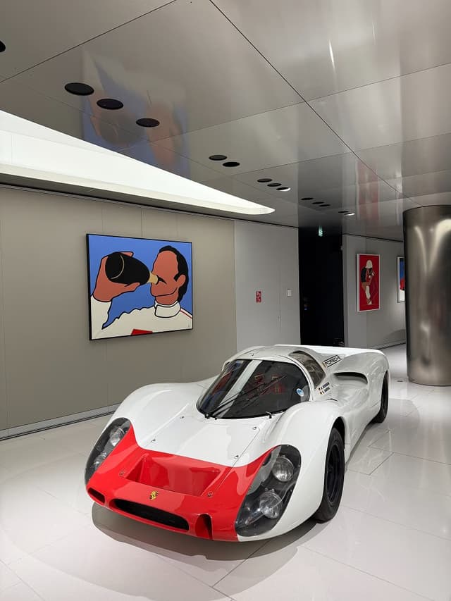 Vintage Porsche art print